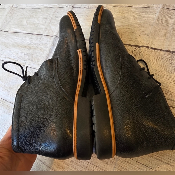 Cole Haan Men's Size 10.5 Great Jones Chukka II Leather Waxy Black Shoes - Picture 6 of 11